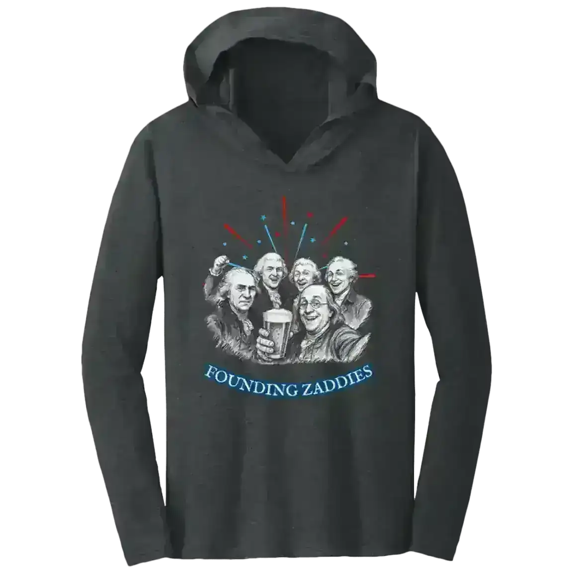Founding Zaddies - Tee Shirt Hoodie - Cady Creations