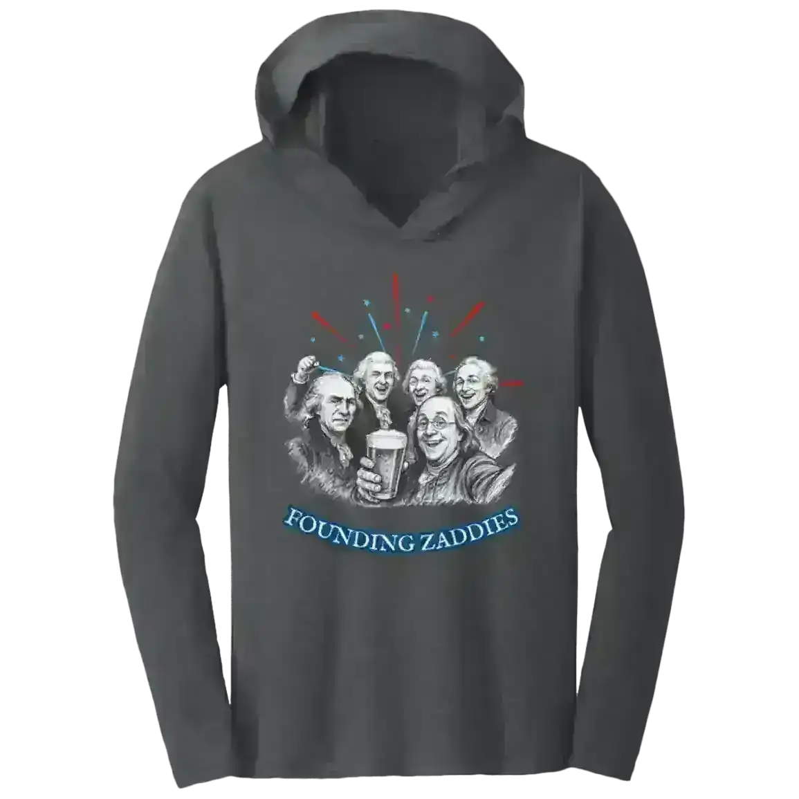 Founding Zaddies - Tee Shirt Hoodie - Cady Creations