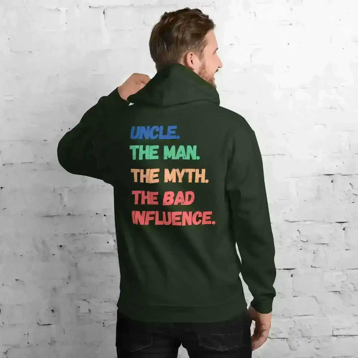 Funcle Bad Influence Double Sided - Pullover Hoodie - Cady Creations