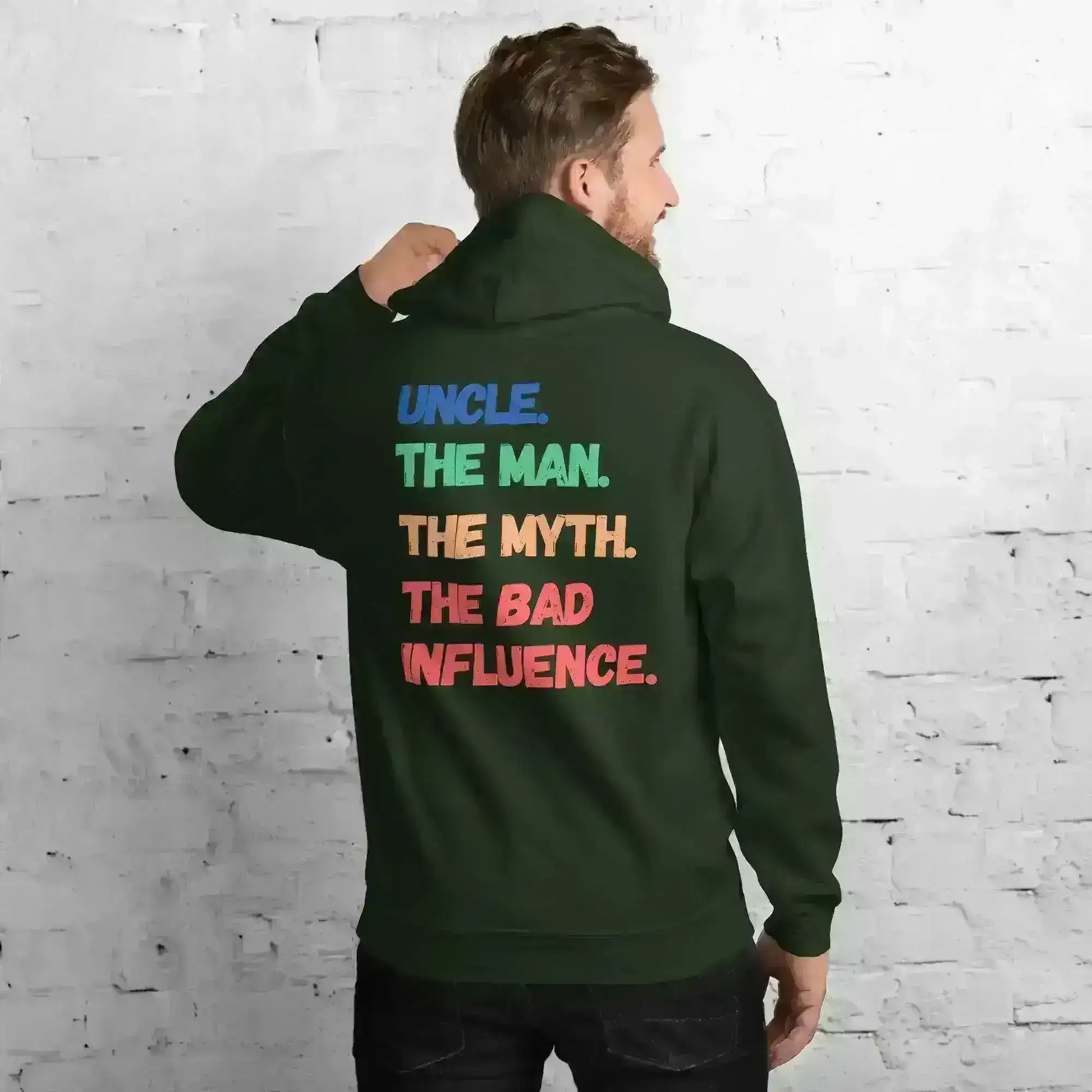 Funcle Bad Influence Double Sided - Pullover Hoodie - Cady Creations