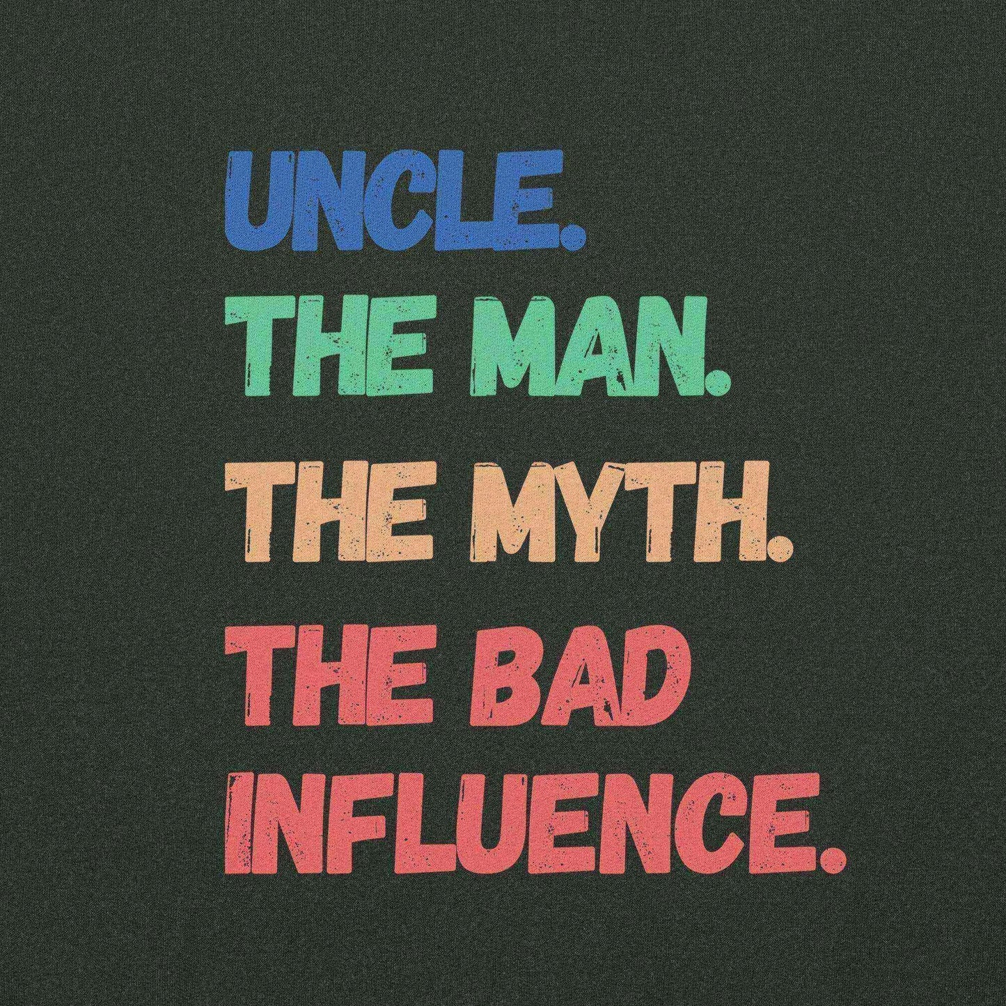 Funcle Bad Influence Double Sided - Pullover Hoodie - Cady Creations