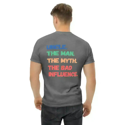 Funcle Bad Influence Double Sided Unisex Graphic Tee - Cady Creations