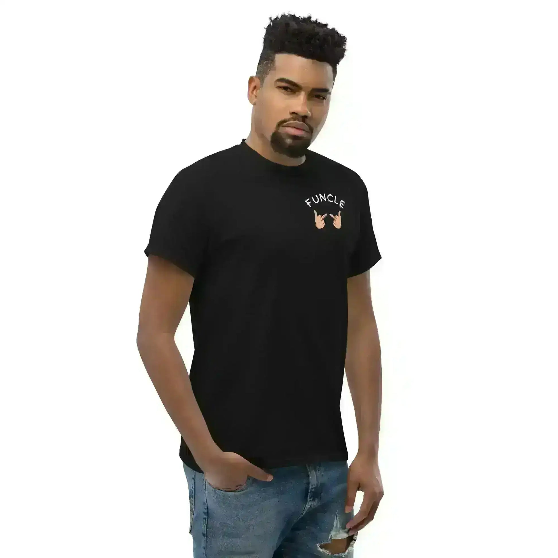 Funcle Bad Influence Double Sided - Unisex Tee - Cady Creations
