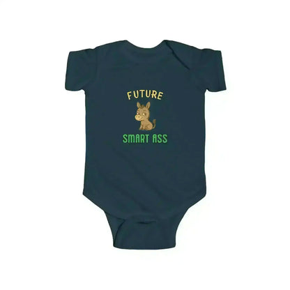 "Future Smart Ass" - Humorous Donkey Baby Onesie - Cady Creations