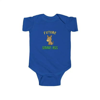 "Future Smart Ass" - Humorous Donkey Baby Onesie - Cady Creations