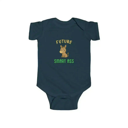 "Future Smart Ass" - Humorous Donkey Baby Onesie - Cady Creations