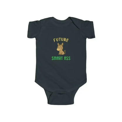 "Future Smart Ass" - Humorous Donkey Baby Onesie - Cady Creations