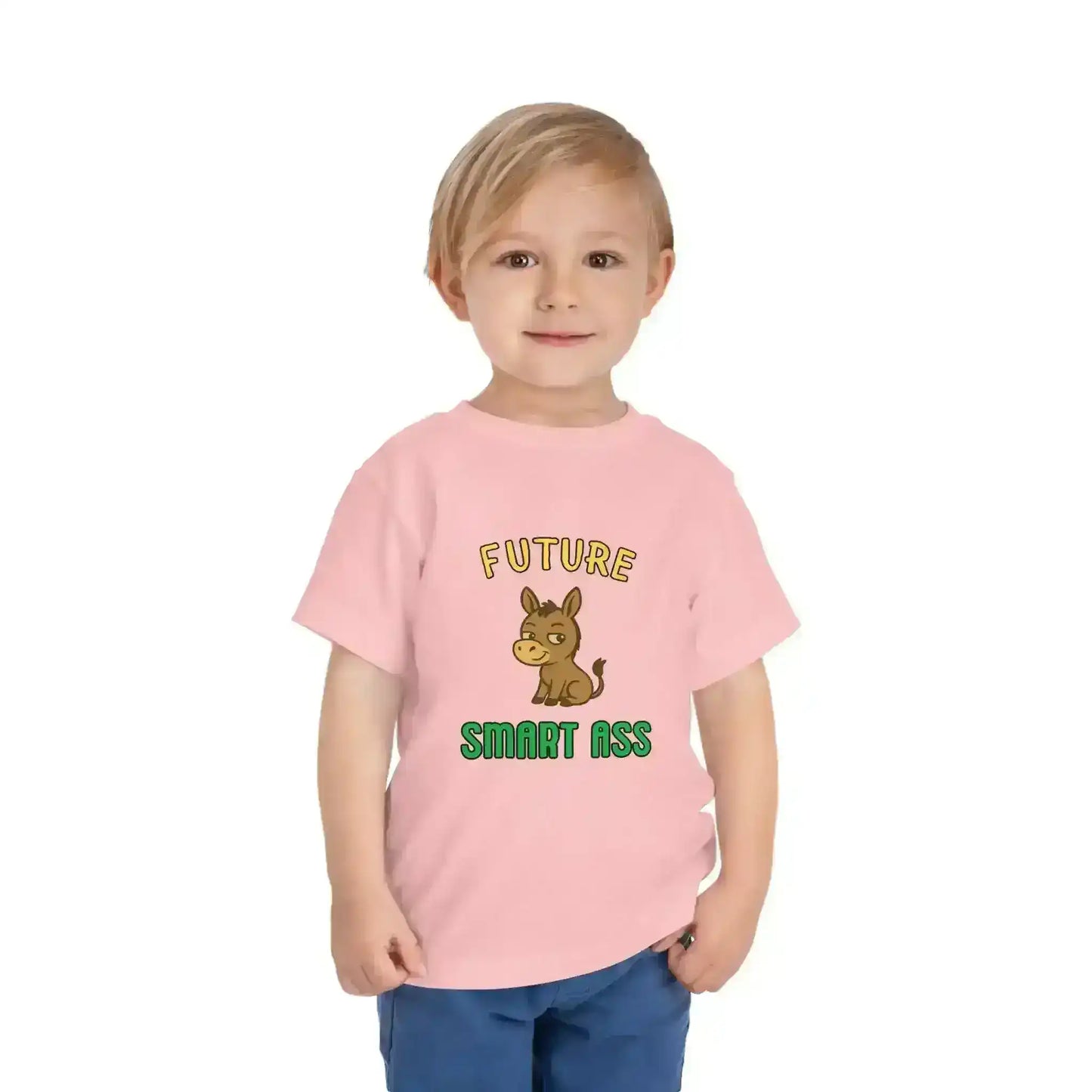 "Future Smart Ass" - Humorous Donkey Toddler Tee - Cady Creations