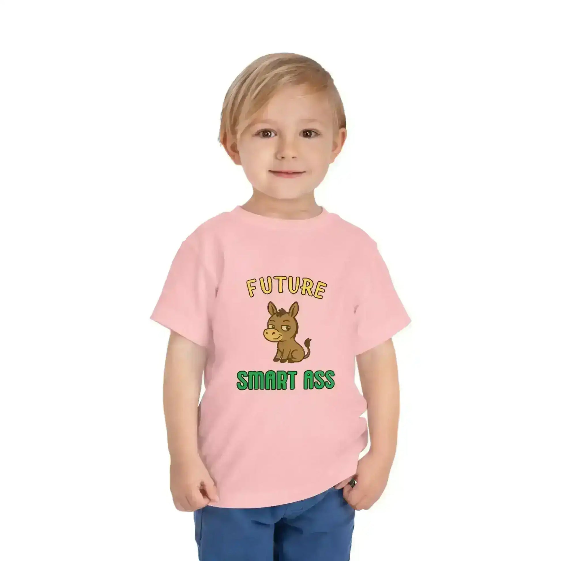 "Future Smart Ass" - Humorous Donkey Toddler Tee - Cady Creations