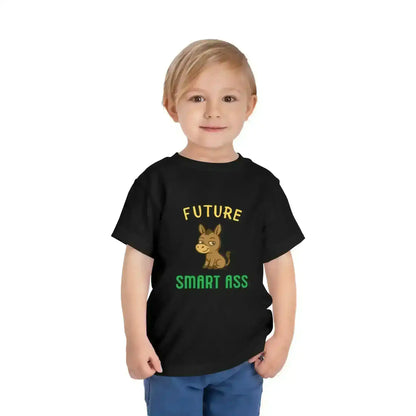 "Future Smart Ass" - Humorous Donkey Toddler Tee - Cady Creations
