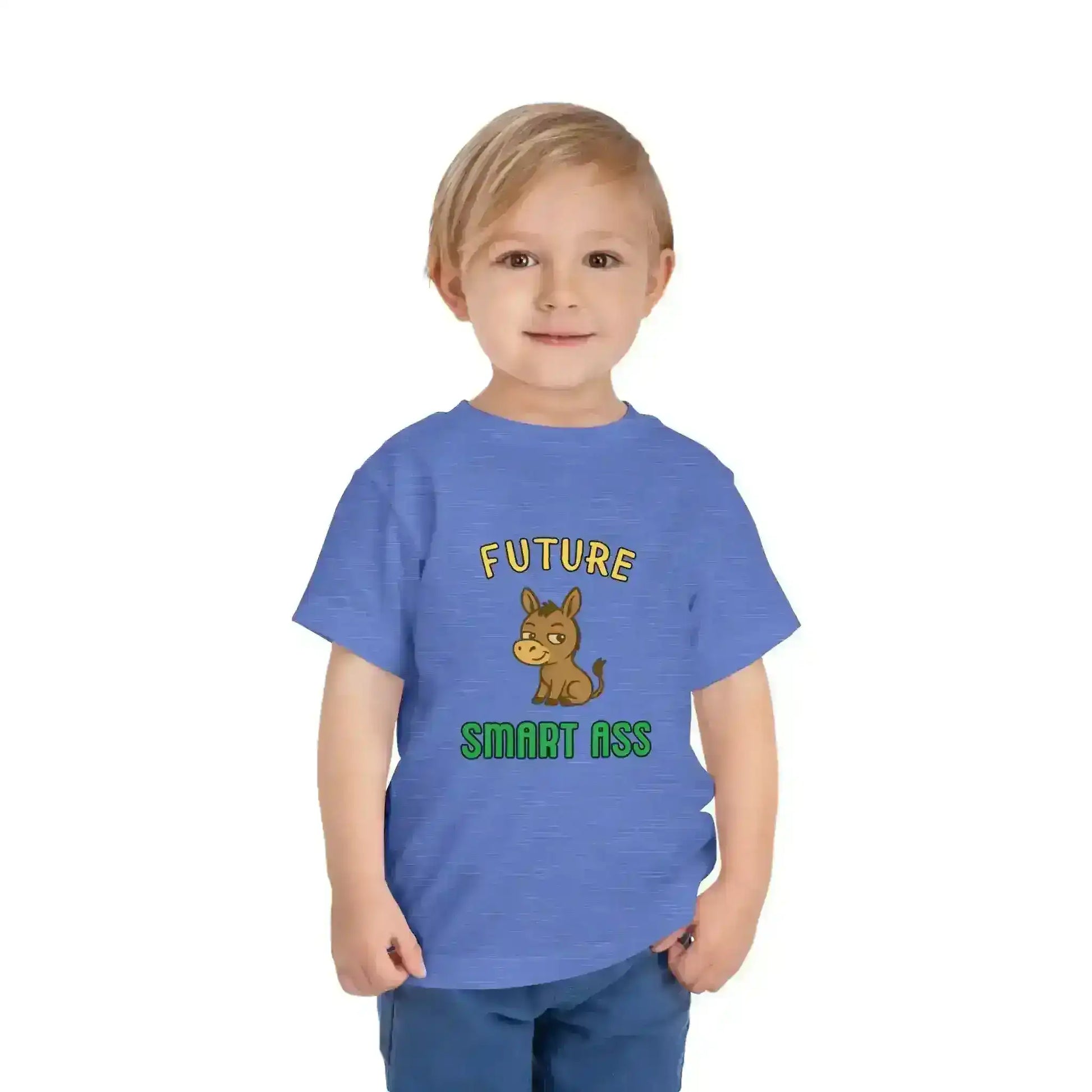"Future Smart Ass" - Humorous Donkey Toddler Tee - Cady Creations
