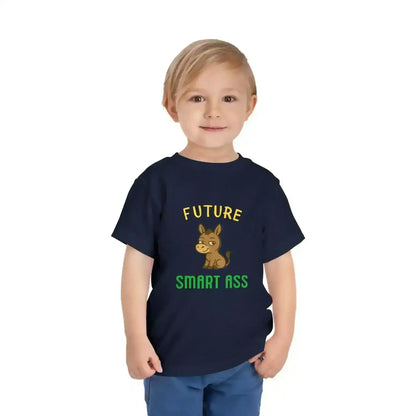 "Future Smart Ass" - Humorous Donkey Toddler Tee - Cady Creations