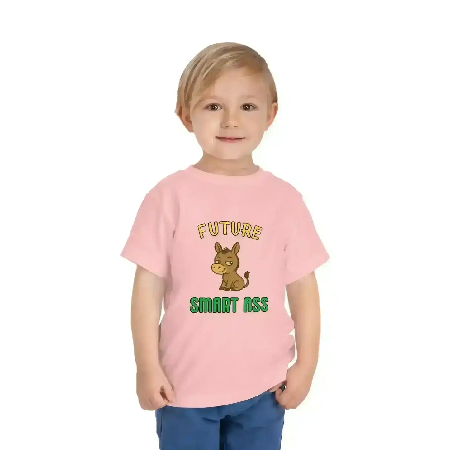 "Future Smart Ass" - Humorous Donkey Toddler Tee - Cady Creations