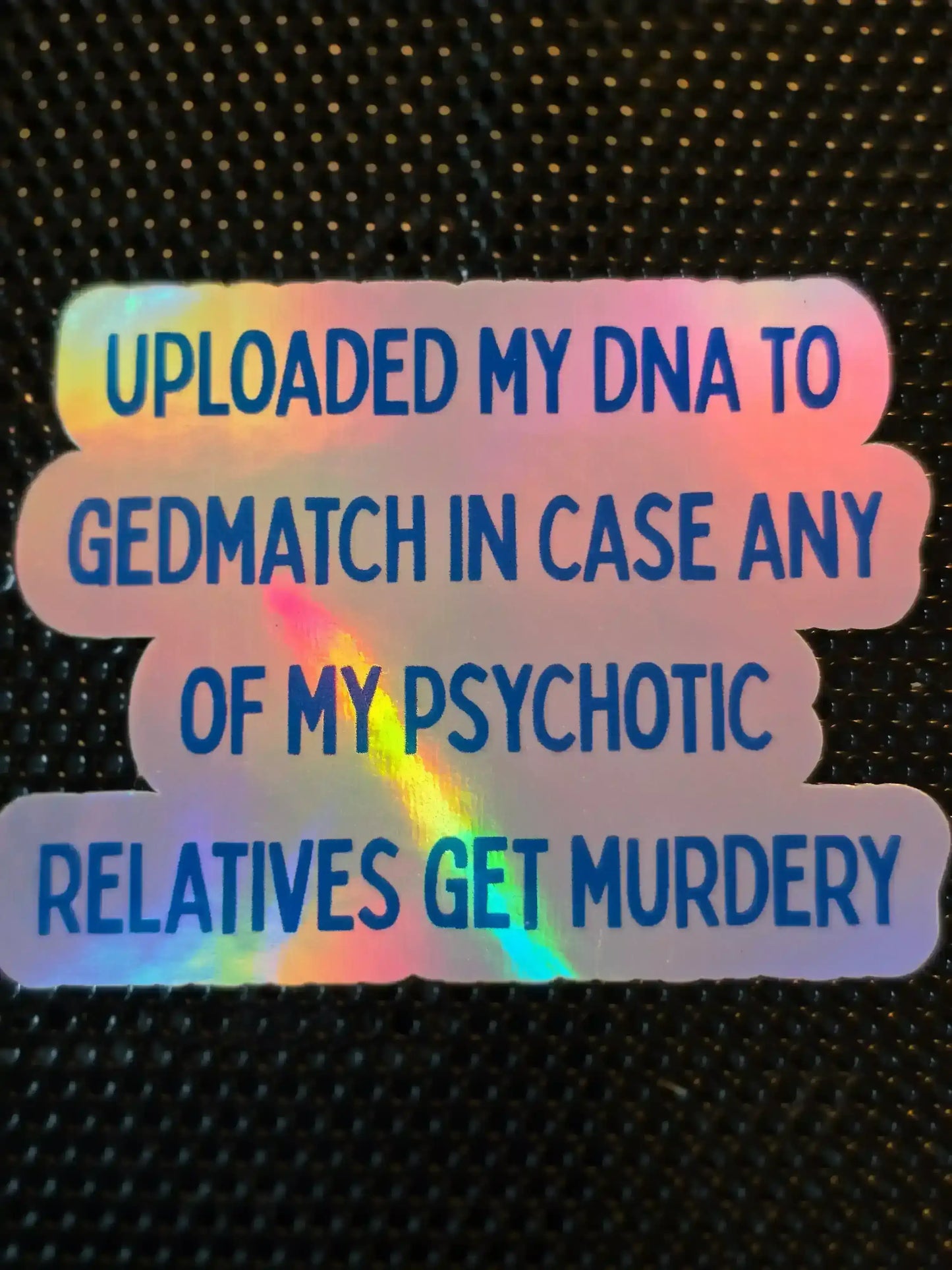  GEDMatch DNA - Premium Vinyl Sticker - Cady Creations