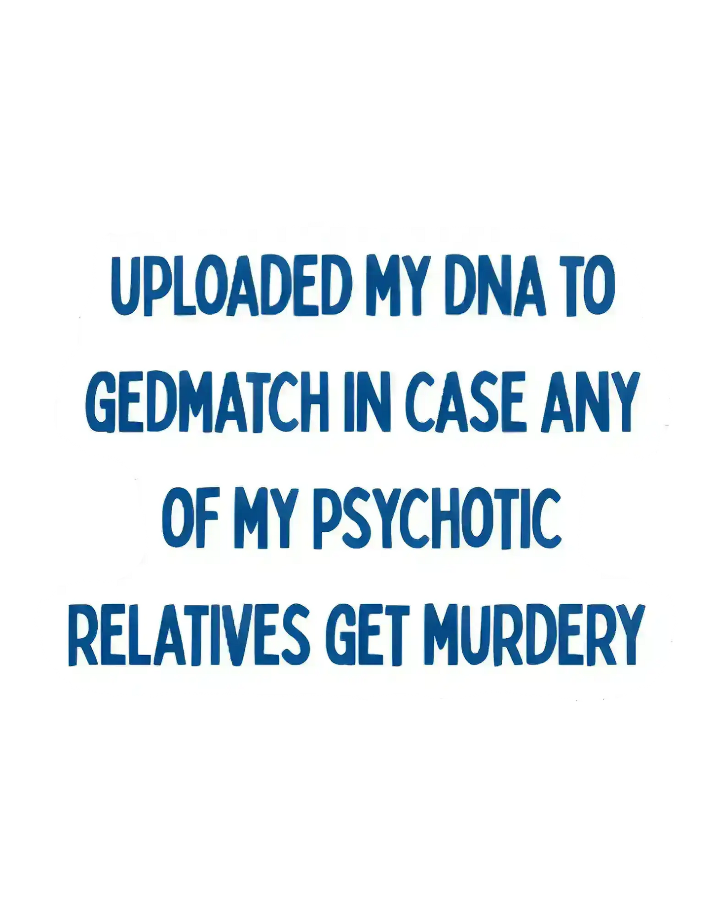  GEDMatch DNA - Premium Vinyl Sticker - Cady Creations