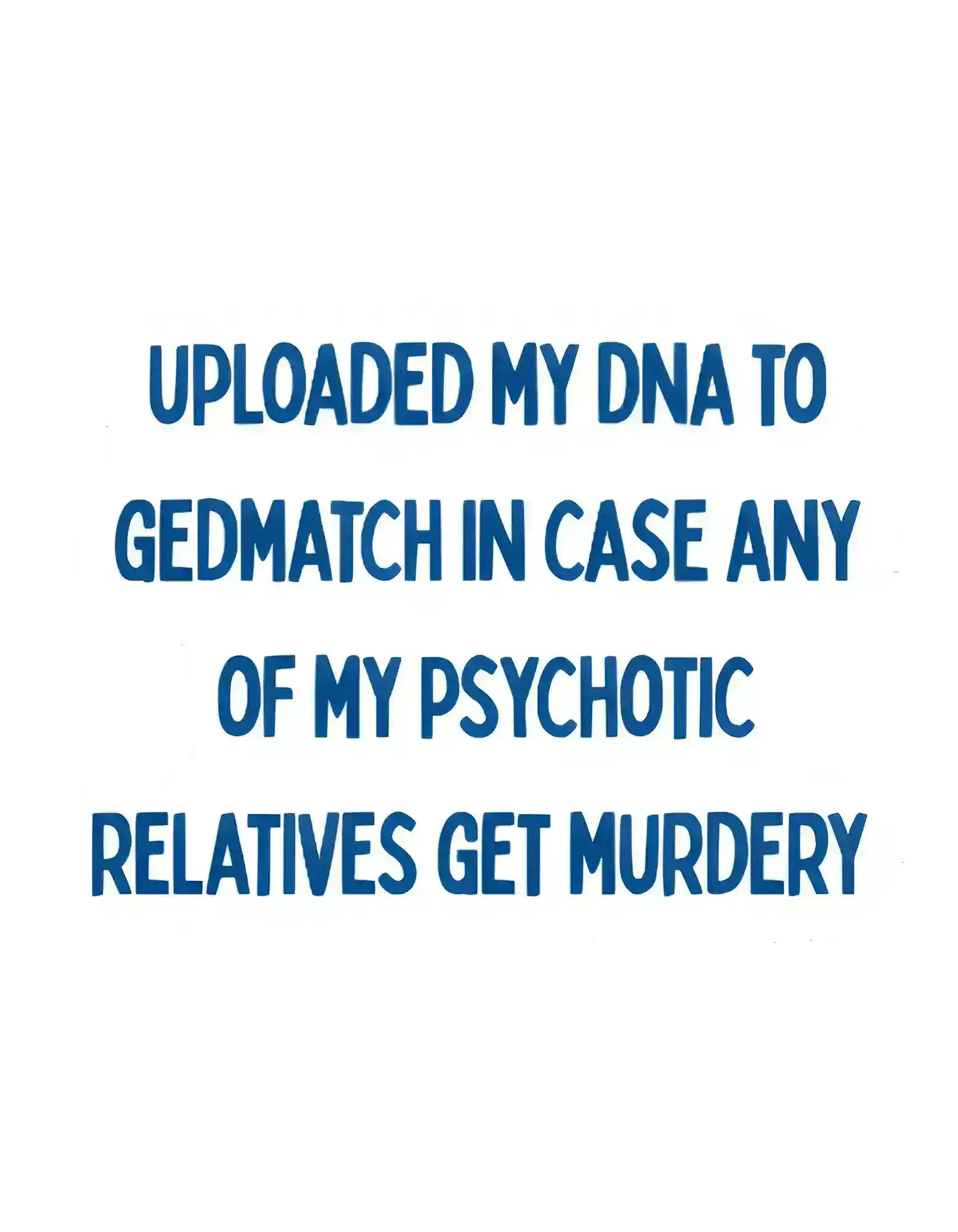  GEDMatch DNA - Premium Vinyl Sticker - Cady Creations