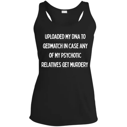 GEDmatch DNA - Racerback Tank - Cady Creations