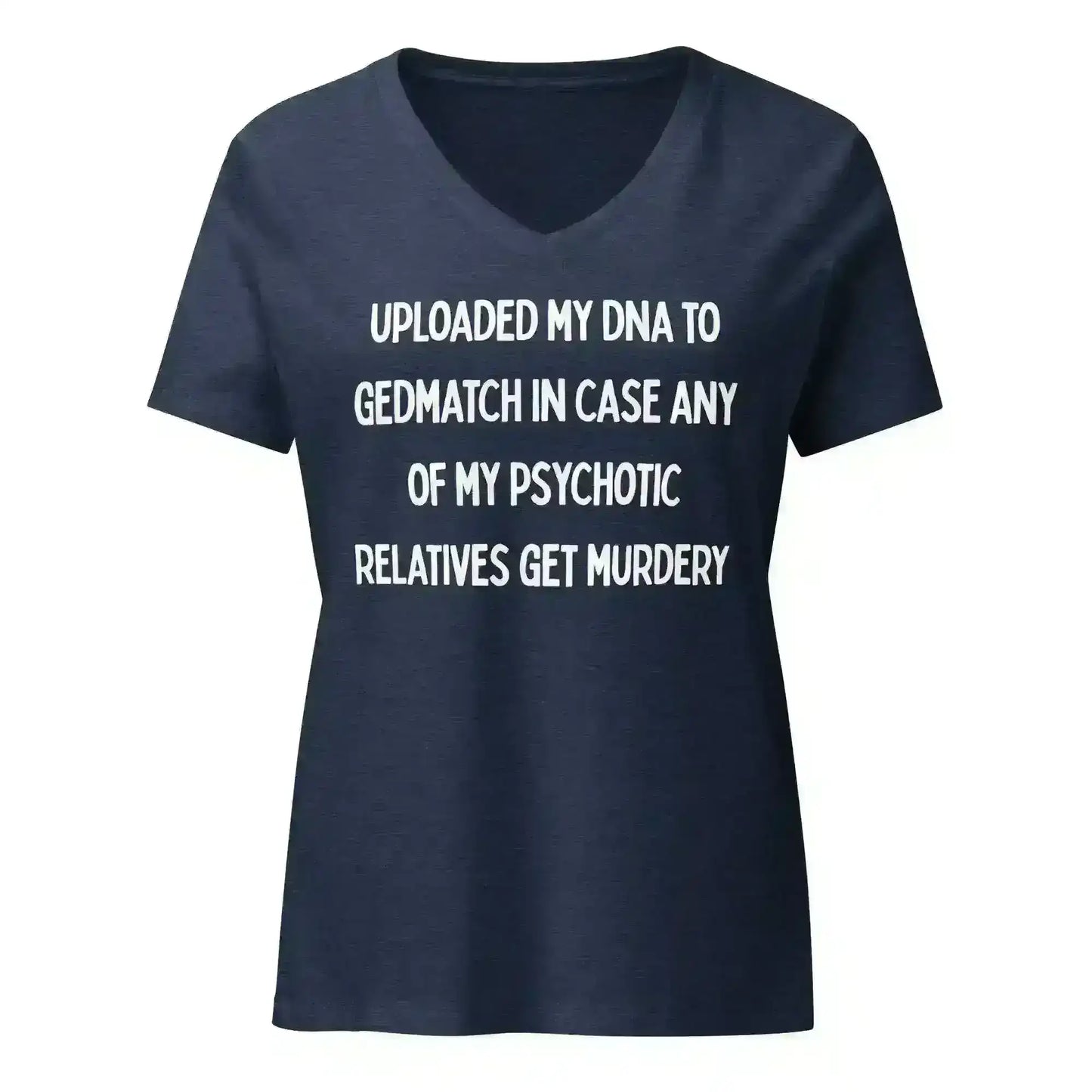 GEDmatch DNA - V-Neck Tee - Cady Creations