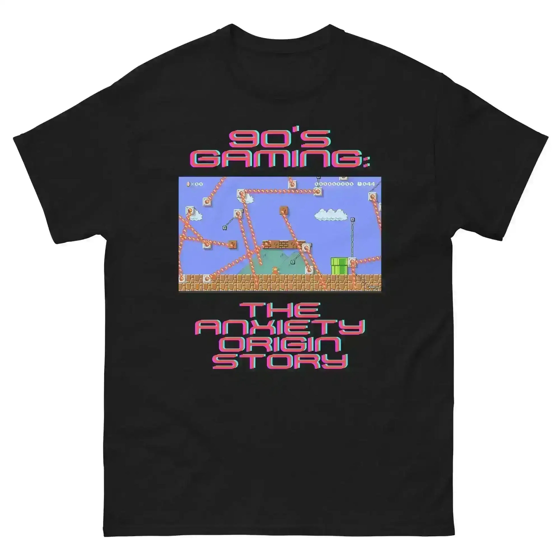Gaming Anxiety Origin Story - Unisex Tee - Cady Creations