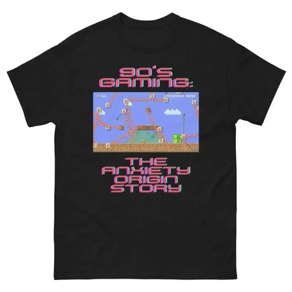 Gaming Anxiety Origin Story - Unisex Tee - Cady Creations
