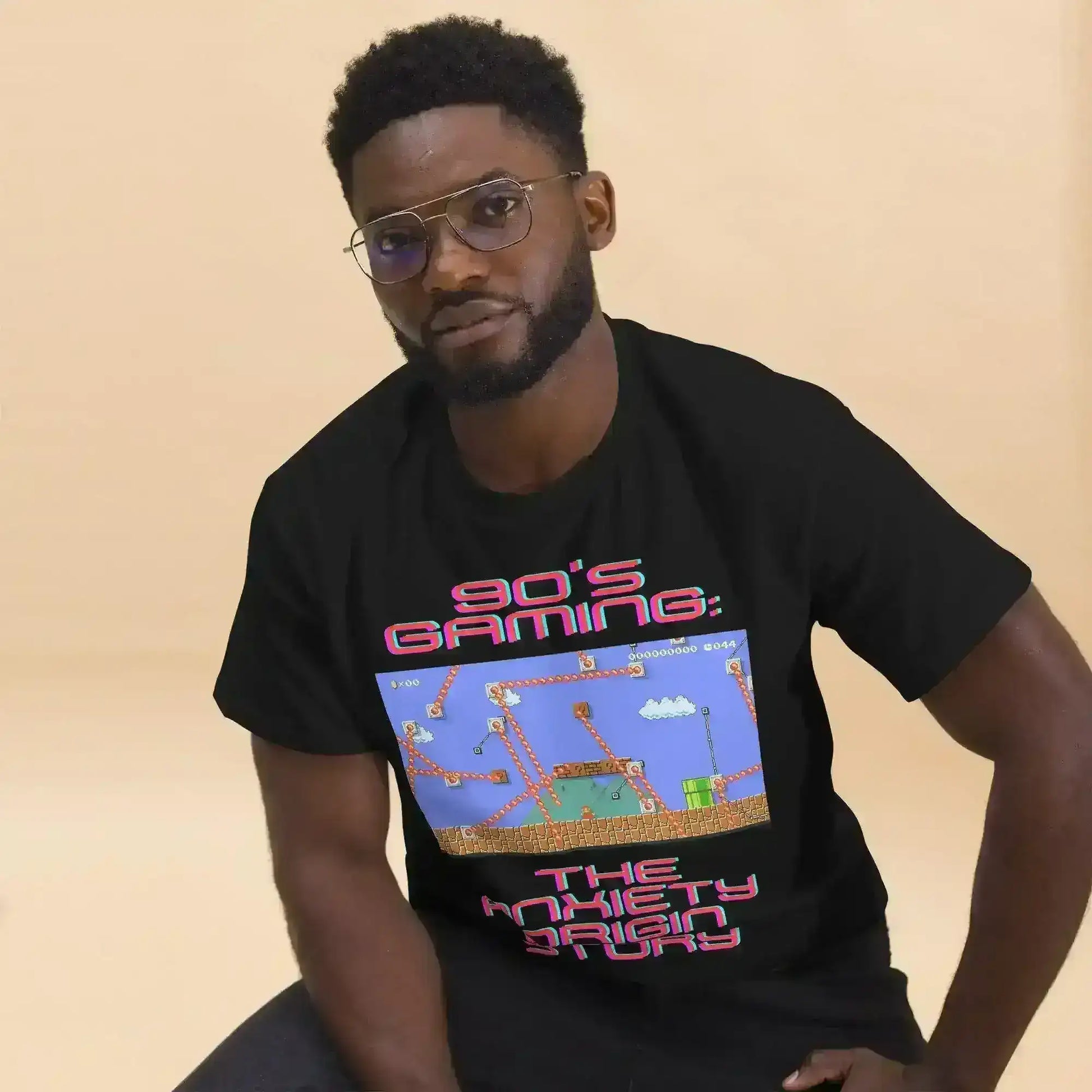 Gaming Anxiety Origin Story - Unisex Tee - Cady Creations
