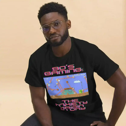 Gaming Anxiety Origin Story - Unisex Tee - Cady Creations