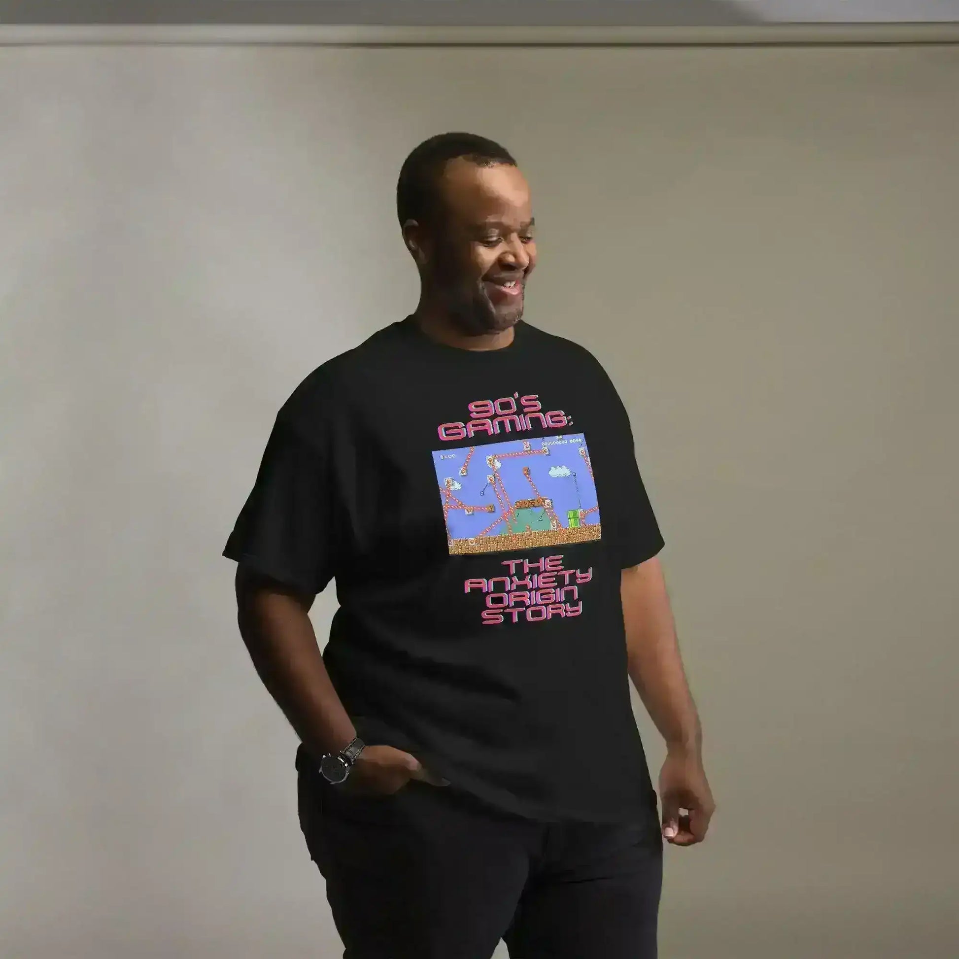 Gaming Anxiety Origin Story - Unisex Tee - Cady Creations