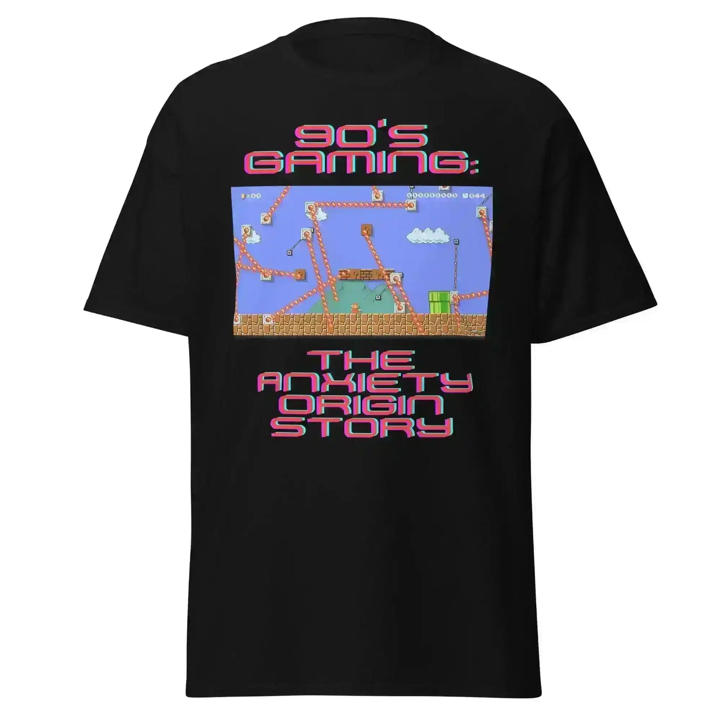 Gaming Anxiety Origin Story - Unisex Tee - Cady Creations
