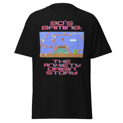 Gaming Anxiety Origin Story - Unisex Tee - Cady Creations