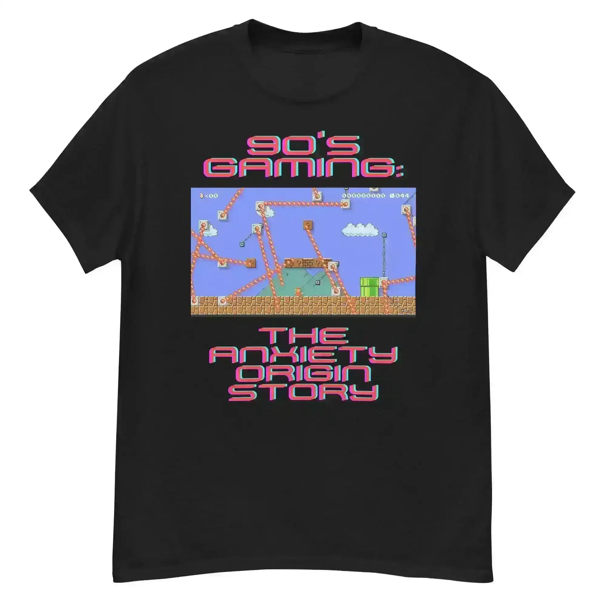 Gaming Anxiety Origin Story - Unisex Tee - Cady Creations