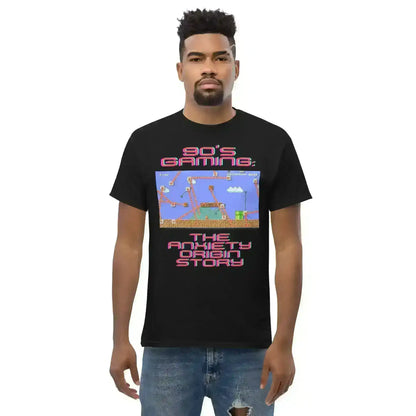 Gaming Anxiety Origin Story - Unisex Tee - Cady Creations