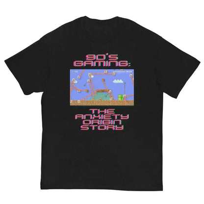 Gaming Anxiety Origin Story - Unisex Tee - Cady Creations