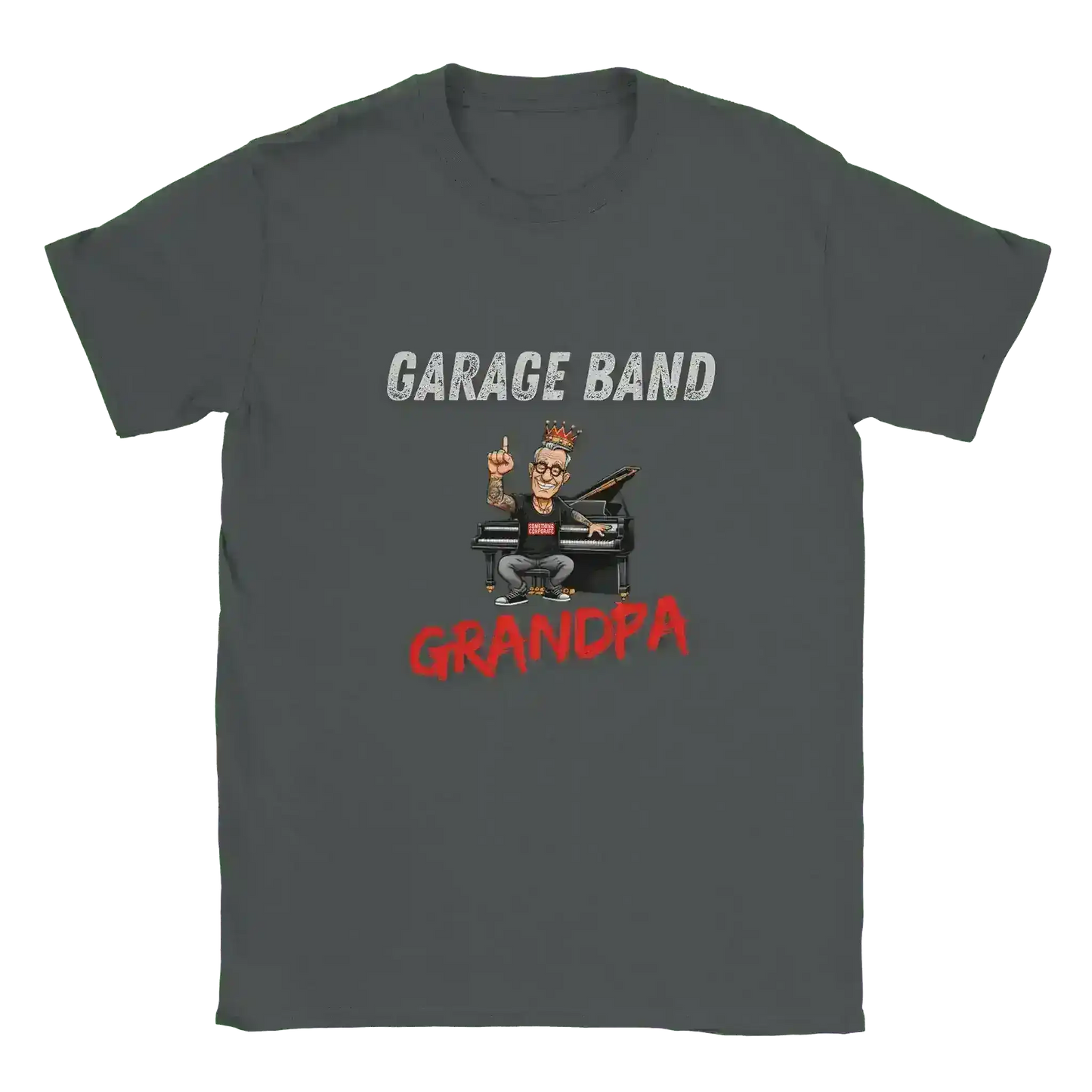 Garage Band Grandpa Something Corporate Inspired Unisex Tee - Cady Creations