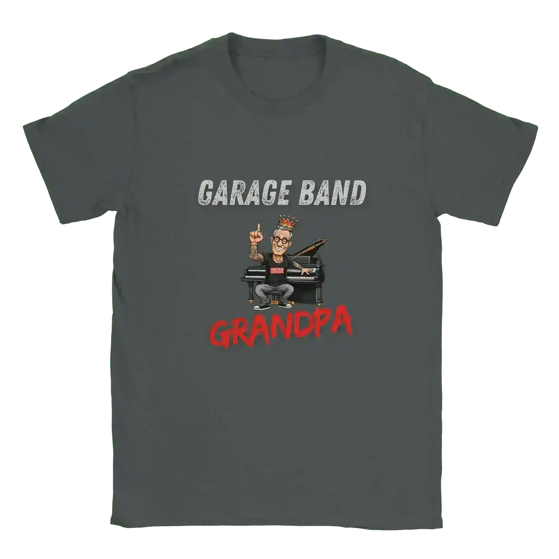 Garage Band Grandpa Something Corporate Inspired Unisex Tee - Cady Creations