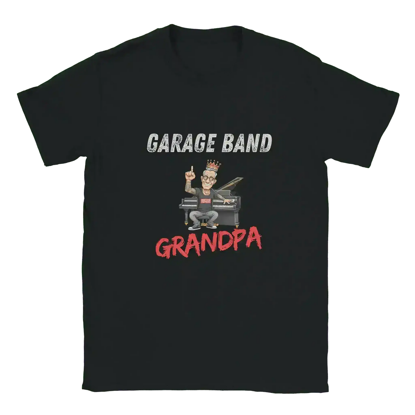 Garage Band Grandpa Something Corporate Inspired Unisex Tee - Cady Creations