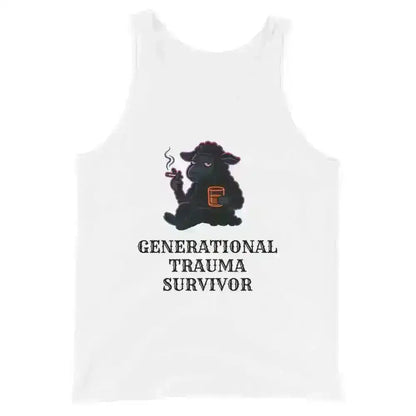 Generational Trauma Survivor Black Sheep Mental Health Humor Men's Tank Top - Cady Creations
