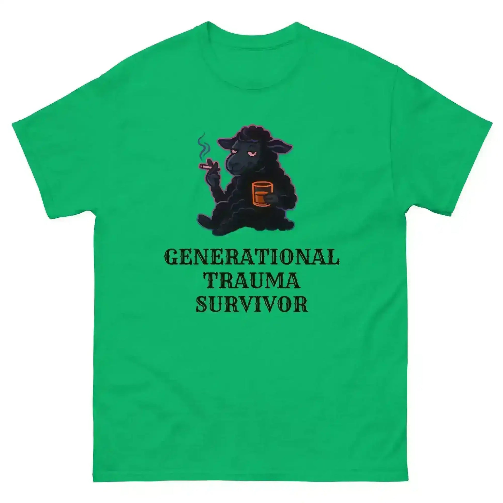 Generational Trauma Survivor Black Sheep Mental Health Humor Unisex Tee - Cady Creations