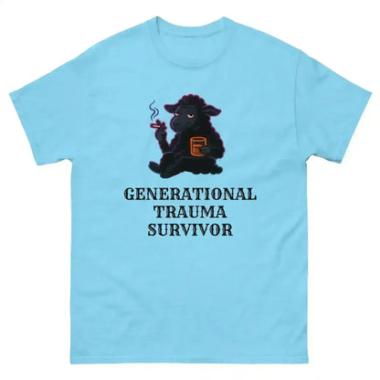Generational Trauma Survivor Black Sheep Mental Health Humor Unisex Tee - Cady Creations