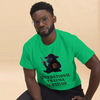 Generational Trauma Survivor Black Sheep Mental Health Humor Unisex Tee - Cady Creations