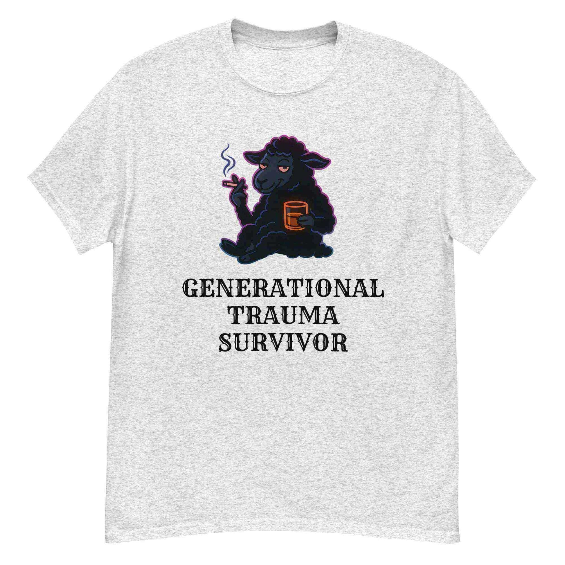 Generational Trauma Survivor Black Sheep Mental Health Humor Unisex Tee - Cady Creations