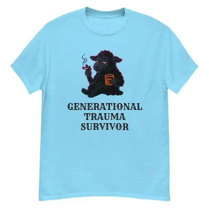 Generational Trauma Survivor Black Sheep Mental Health Humor Unisex Tee - Cady Creations
