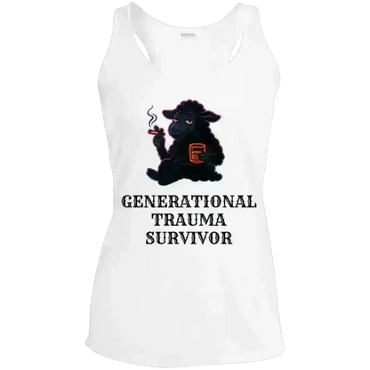Generational Trauma Survivor - Racerback Tank - Cady Creations