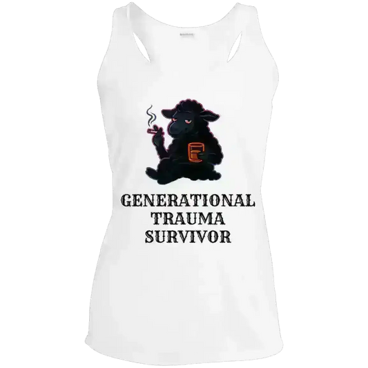 Generational Trauma Survivor - Racerback Tank - Cady Creations