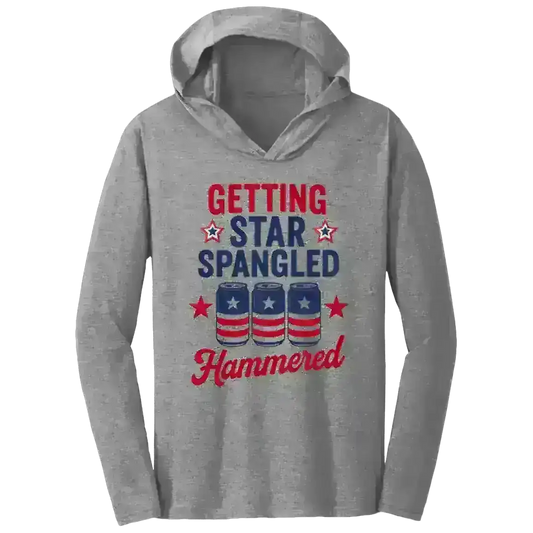 Getting Star Spangled Hammered - Tee Shirt Hoodie - Cady Creations