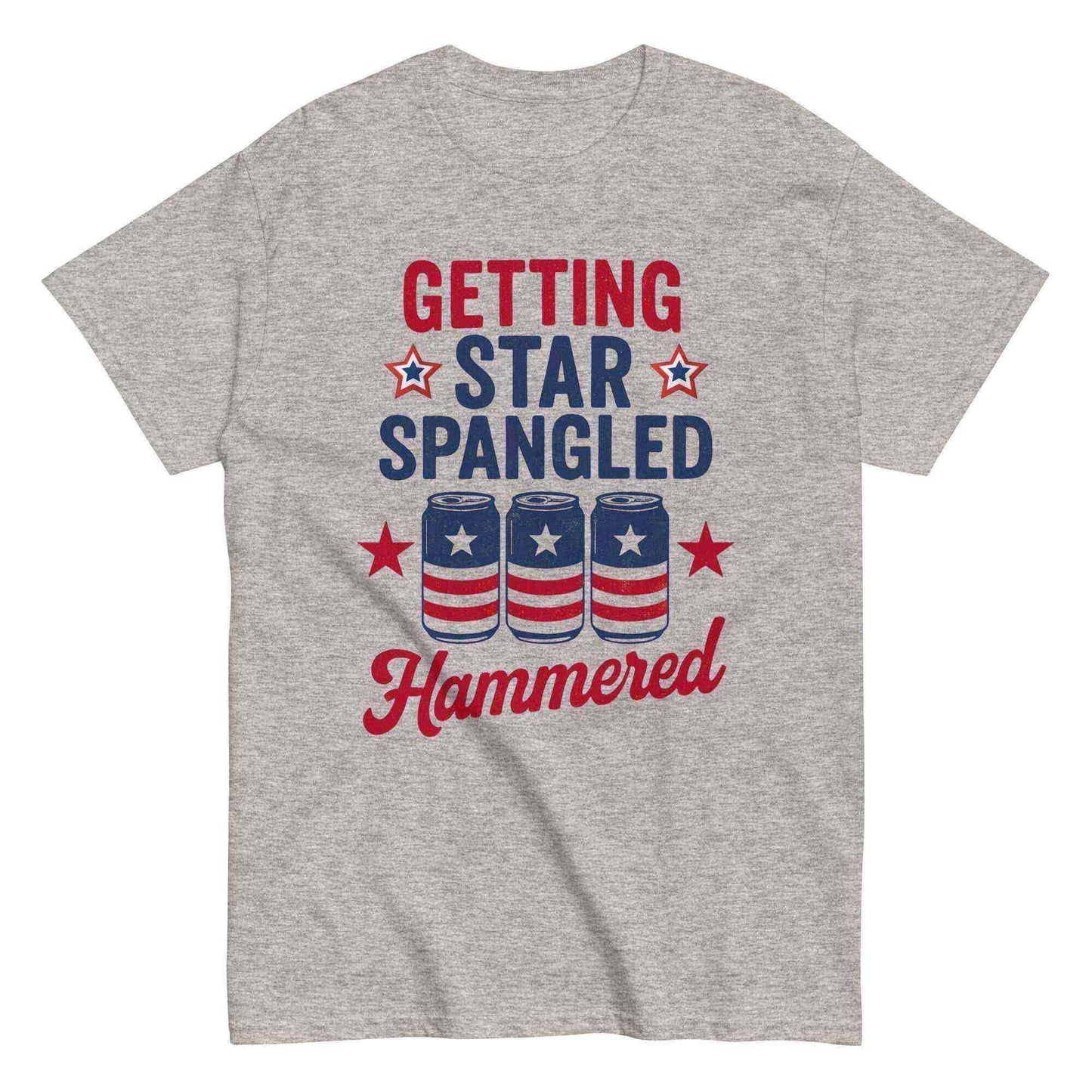 Getting Star Spangled Hammered - Unisex Tee - Cady Creations