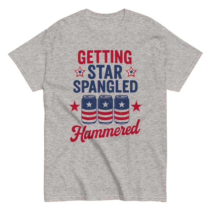 Getting Star Spangled Hammered - Unisex Tee - Cady Creations