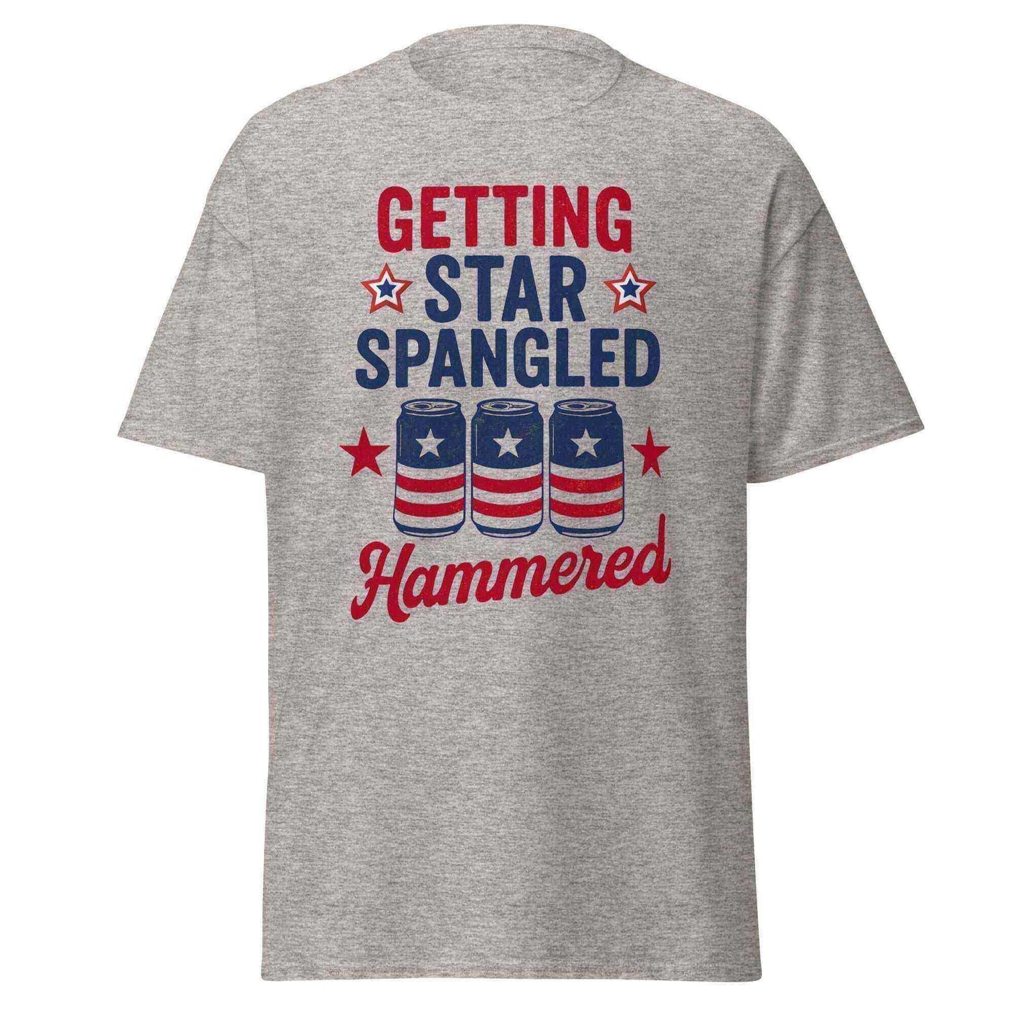 Getting Star Spangled Hammered - Unisex Tee - Cady Creations