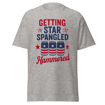Getting Star Spangled Hammered - Unisex Tee - Cady Creations
