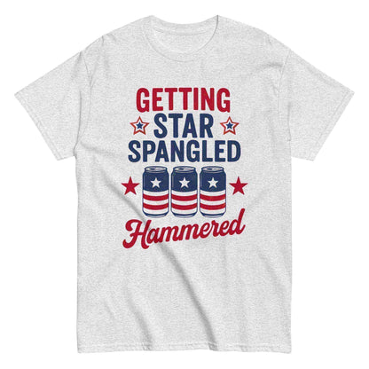 Getting Star Spangled Hammered - Unisex Tee - Cady Creations