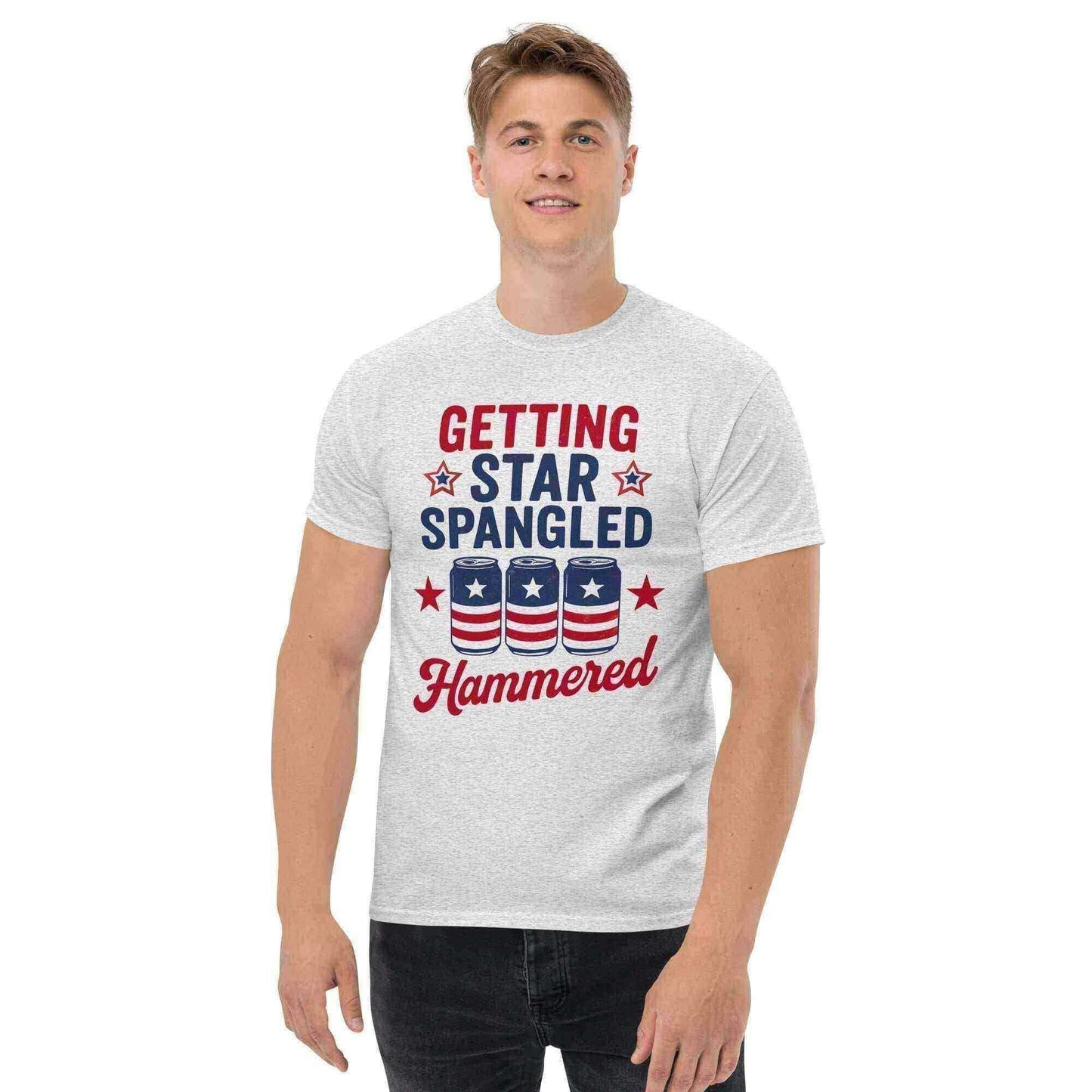 Getting Star Spangled Hammered - Unisex Tee - Cady Creations